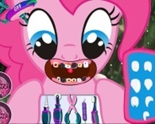Poneiul Pinkie Pie la Dentist