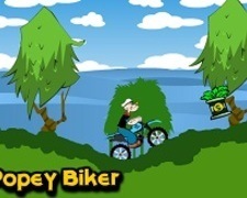 Popeye pe Bicicleta
