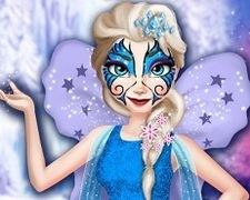 Elsa isi Face Tatuaj Pe Fata
