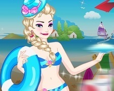 Printesa Elsa la Plaja