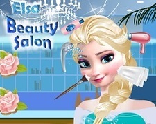 Printesa Elsa la Salonul de Infrumusetare