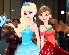 Printesele Ana si Elsa la Bal