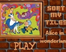 Puzzle cu Alice in Tara Minunilor