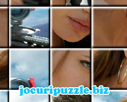 Puzzle cu Angelina Jolie