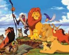 Puzzle cu regele leu