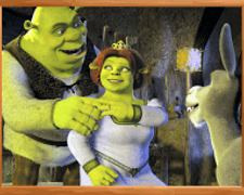 Puzzle cu Shrek