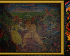 Puzzle cu Tarzan si Jane