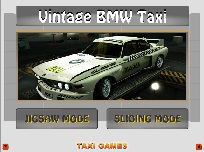 Puzzle cu Taxi BMW