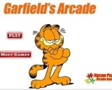Puzzle Distractiv cu Motanul Garfield
