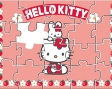 Puzzle Set cu Hello Kitty