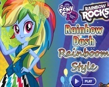 Rainbow Dash Stilul Curcubeu
