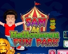 Sam si Zoe la Parcul de Distractii de Halloween