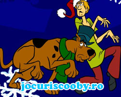 Scooby si Shaggy speriati de fantoma