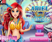 Sirena Ariel la coafor