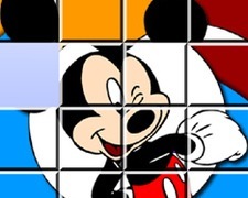 Slide Puzzle Mickey Mouse