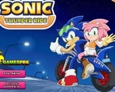 Sonic cu Motocicleta