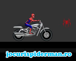 Spiderman pe motoreta