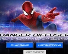 Spiderman Pericol de Electrocutare