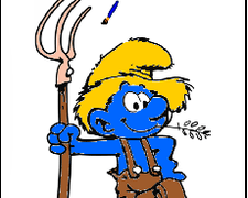 Strumful Fermier de Colorat