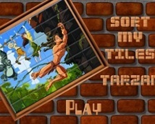 Tarzan pe Liane Puzzle