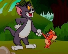 Actiune cu Tom si Jerry