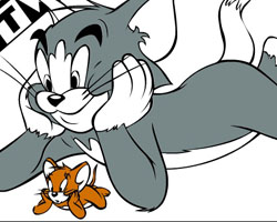 Coloreaza-i pe Tom and Jerry
