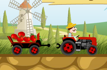 Tractorul la ferma