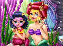 Tratamente Faciale cu Sirena Ariel si Fiica Ei