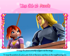 Winx Puzzle 3d