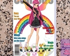 Winx Roxy pe Coperta de Revista