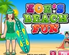 Zoe Distractie la Plaja